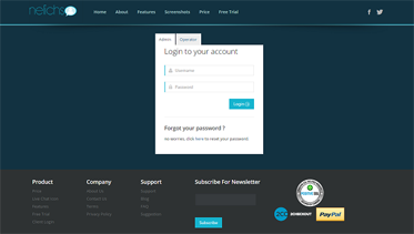 Admin Login